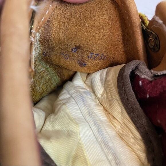 LL Bean Bean Boots Leather Waterproof Duck Brown Tan Size 9 - Picture 8 of 10